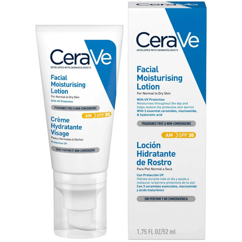 CeraVe - Moisturizing Facial Lotion for Normal to Dry Skin 