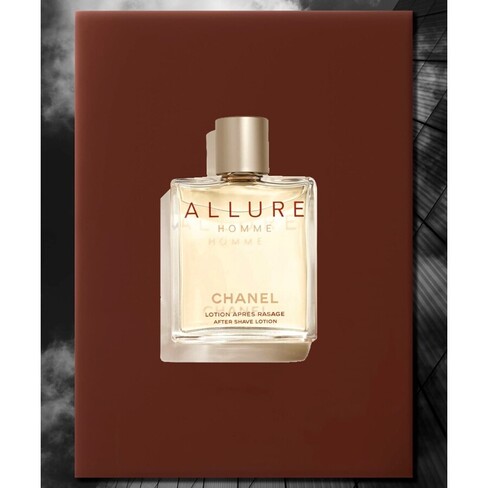 allure homme by chanel for men, after shave lotion, 3.4 ounce