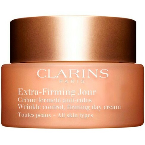 Clarins - Extra-Firming Crema de Día Anti-Arrugas y Reafirmante, Todo Tipo de Pieles