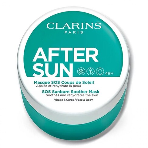 Clarins - After-Sun SOS Mascarilla calmante de quemaduras solares para rostro y cuerpo