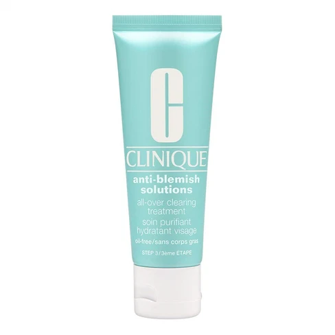 Clinique Anti-Blemish Solutions All-Over Clearing Moisturizer Treatment for  Acneic Skin