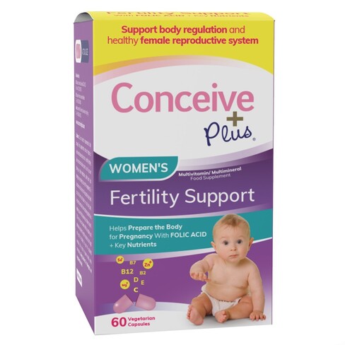 Conceive Plus - Conceive Plus Suplemento Feminino de Apoio à Fertilidade 