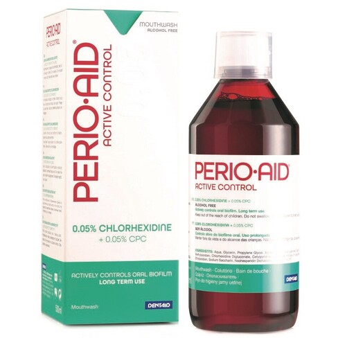Dentaid - Perio-Aid Mouthwash Maintenance Anti-Bacterial Plaque 