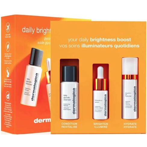 Dermalogica - Kit Biolumin-c Serum 9 mL + Gel Moisturizer 15 mL + Glycolic Cleanser 30 mL