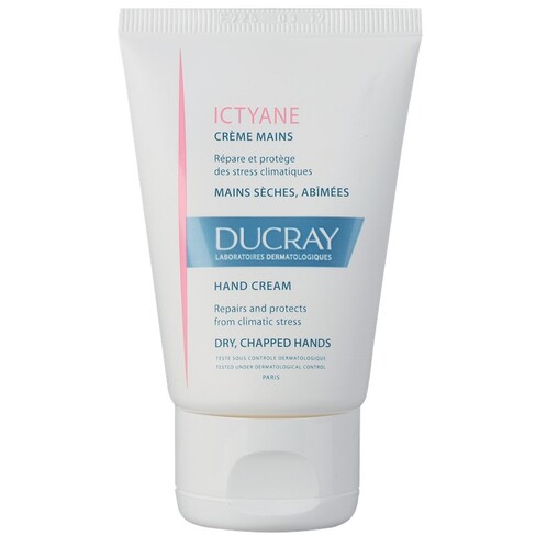 Ducray - Ictyane Creme Hidratante de Mãos Secas e Gretadas 