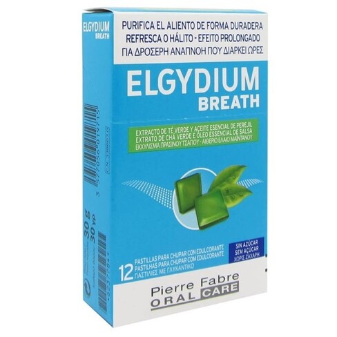 Elgydium - Breath Pastilhas Antiplaca pastilhas para Chupar
