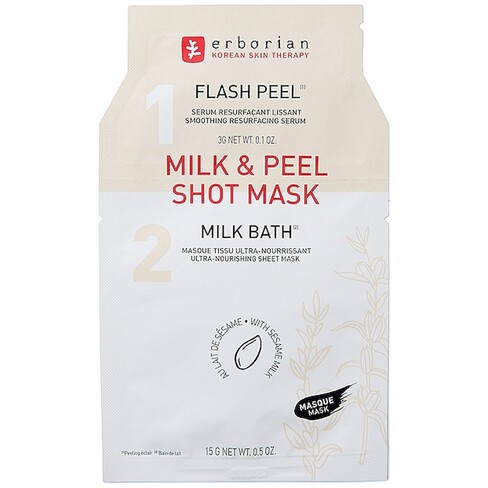 Erborian - Milk&peel Shot Mask 2 in 1 