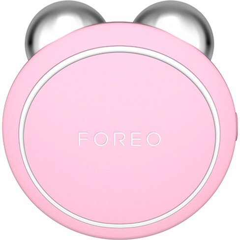 Foreo - Mini tonificador facial microcorriente inteligente Bear rosa perla