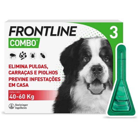 Frontline - Combo Spot on para Cães dos 40 Aos 60 kg Pipetas