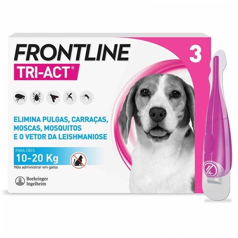 Frontline - Tri-Act para Cães Pipetas