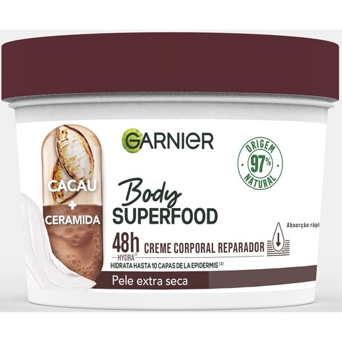 Garnier - Body Superfood Cacau + Ceramida    