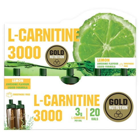 Gold Nutrition - L-Carnitina 3000 Unidoses