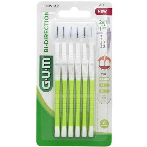 GUM - Bi-Direction Brushes
