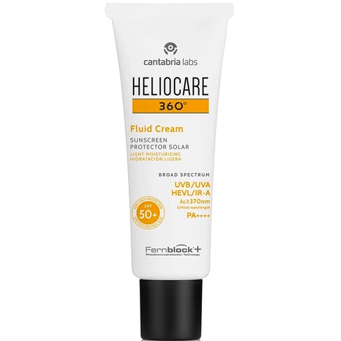 Heliocare - 360º Creme Fluído Protetor Solar Rosto Pele Seca
