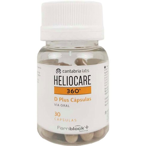 Heliocare - 360º D Plus Cápsulas Alergia Piel Fotoenvejecimiento