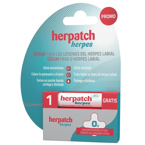 Herpatch - Herpatch Sérum Anti-Herpes 5 mL Oferta Baton Prevenção
