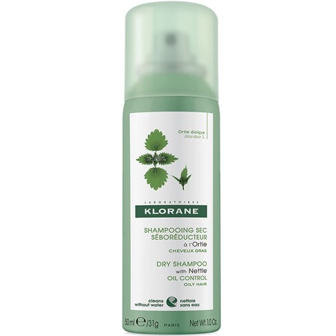 Klorane - Nettle Extract Dry Shampoo Seboregulating Spray 