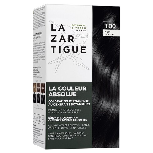Lazartigue - La Couleur Absolue Tinte Permanente 1.00 - Negro