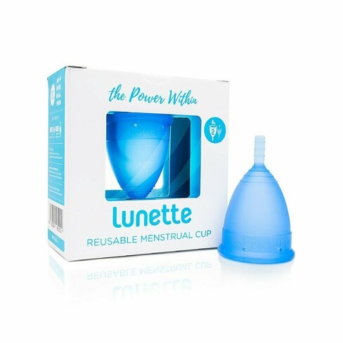 Lunette - Copo Menstrual Azul