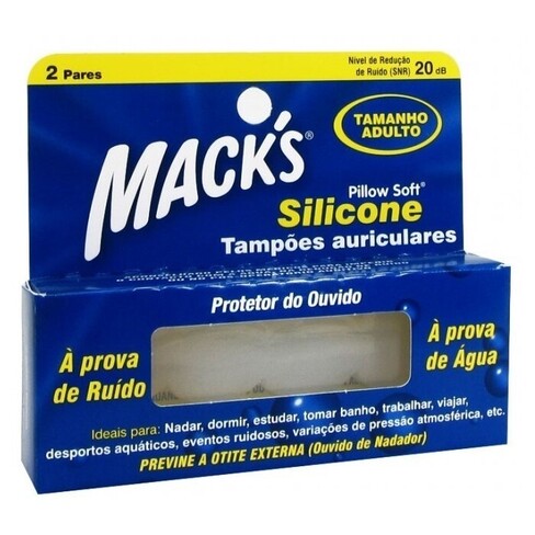 Macks - Silicone Earplugs for Adult 