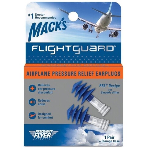 Macks - Flighguard Tampões Auriculares