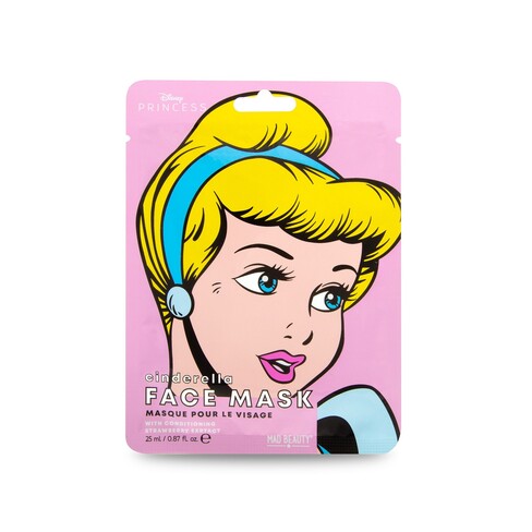 Mad Beauty - Disney Princess Máscara de Tecido Rosto 