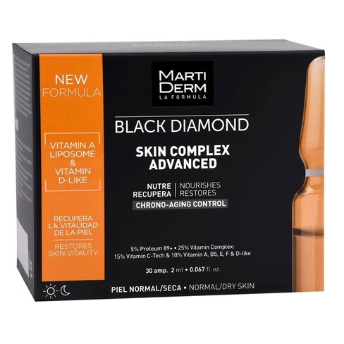 Martiderm - Black Diamond Skin Complex Anti-Aging Ampoules