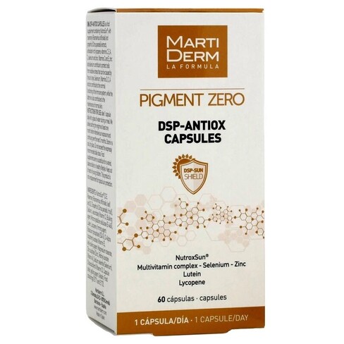 Martiderm - Pigment Zero Dsp-Antiox Suplemento Alimentar Antioxidante 