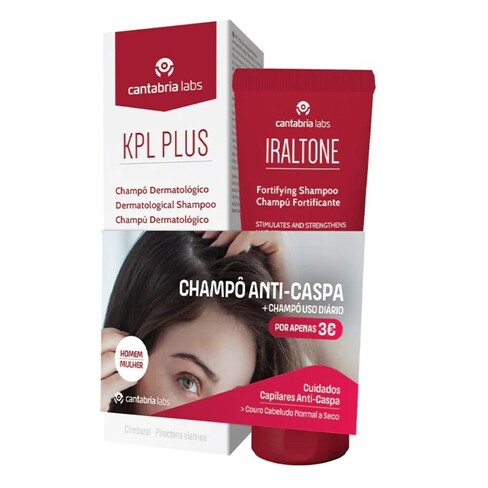 Melora-Capilares-IFC - KPL Plus Shampoo 200 mL + Iraltone Shampoo 200 mL