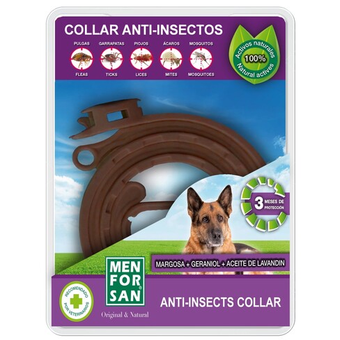 Men for San - Coleira Anti-Insetos para Cães