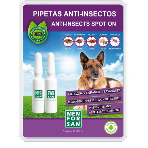 Men for San - Spot Anti-Insectos para Perros