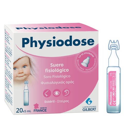 Mustela - Physiodose Soro Fisiológico Monodoses