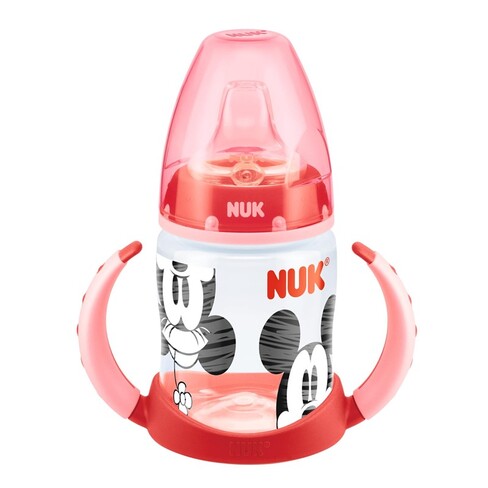 Nuk - Mickey & Minnie Learner Bottle with Spout 6-18months