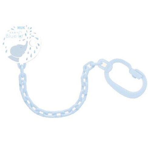 Nuk - Rose & Blue Band for Soothers with a Ring