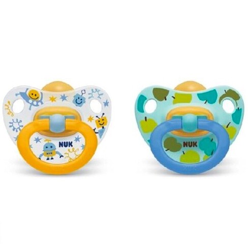 Nuk - Classic Happy Days Kids Soother Latex 0-6m sorted Colors