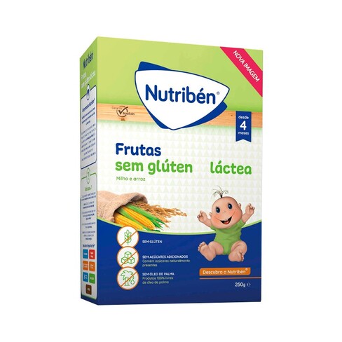Nutriben - Lactic Flour Fruits without Gluten 