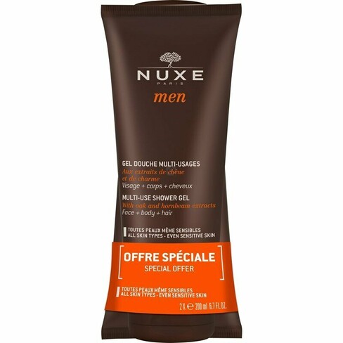 Nuxe - Men Multi-Use Shower Gel 2x200 mL