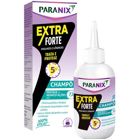 Paranix - Paranix Extra Forte Shampoo de Tratamento de Piolhos 