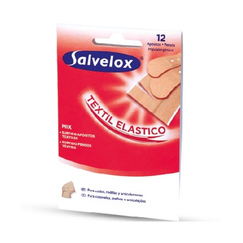 Salvelox - Salvequick Textile Elastic Fabric Plasters 