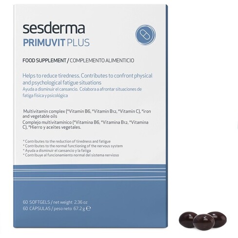 Sesderma - Primuvit Suplemento Oral para Pele Seca e Atópica 
