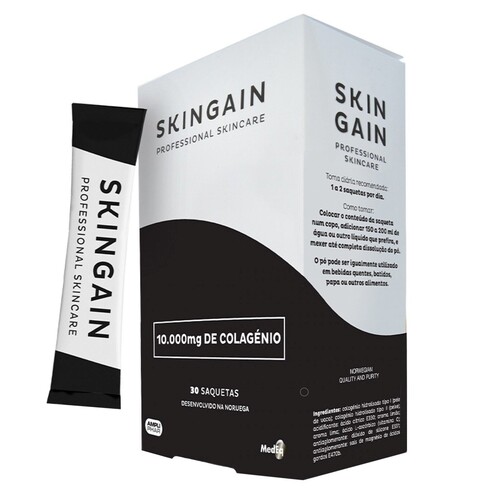 Skingain - Skingain Suplemento Alimentar Antienvelhecimento da Pele 