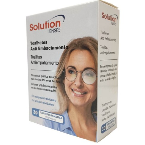 Solutions Lenses - Solution Lenses Glasses Anti-Fog Wipes