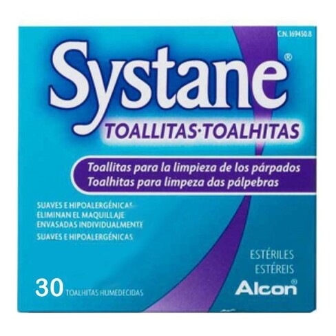 Systane - Systane Wipes for Cleaning the Eyelid 