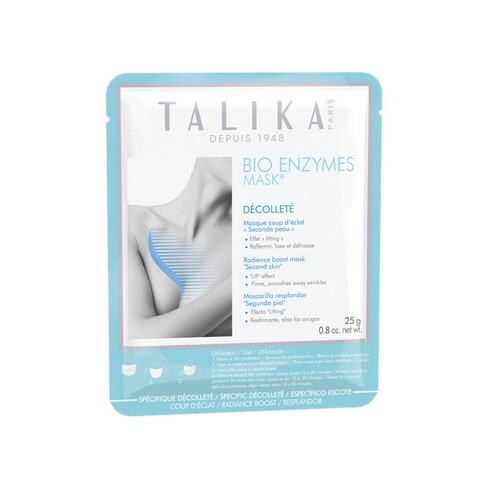 Talika - Bio Enzymes Máscara de Tecido para Decote 1 un 25 g