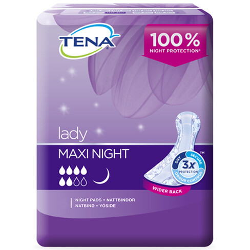 Tena - Lady Maxi Night Triple Protection 