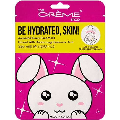 The Creme Shop - Be Hydrated, Skin! Animated Bunny Face Mask