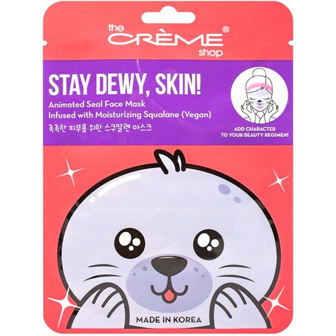 The Creme Shop - Stay Dewy, Skin! Animated Seal Face Mask