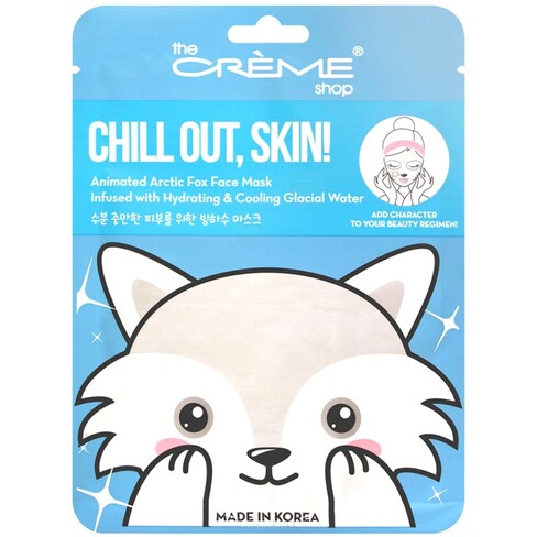 The Creme Shop - Chill Out, Skin! Animated Arctic Fox Face Mask