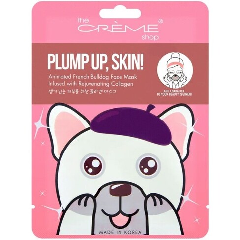 The Creme Shop - Plump Up, Skin! Máscara de Rosto Bulldog Francês