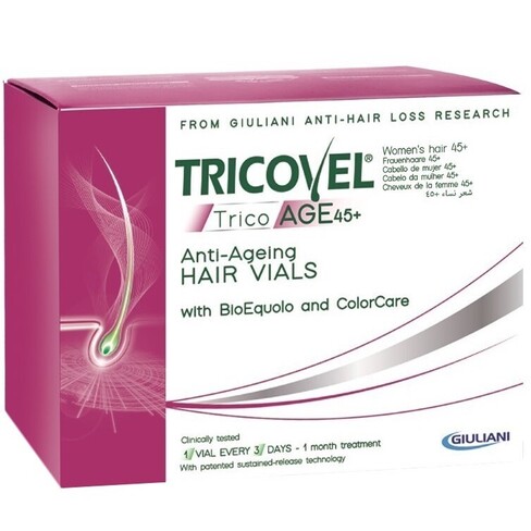 Tricovel - Tricovel Tricoage 45 + Anti-Ageing Hair Vials 